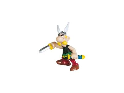Figurine Ast&eacute;rix et Ob&eacute;lix : Ast&eacute;rix tenant l'&eacute;p&eacute;e