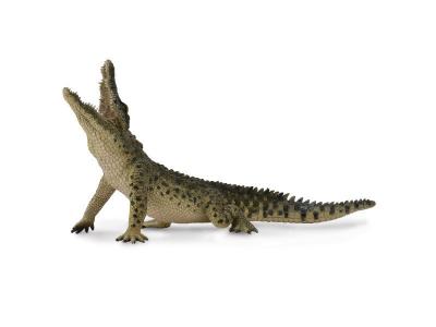 Figurine : crocodile du nil sautant