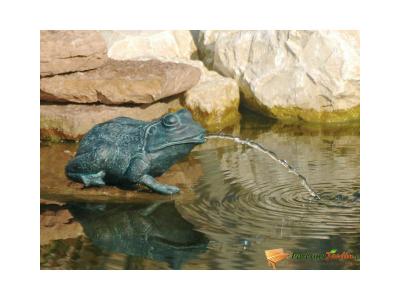 Ubbink - Cracheur de bassin en forme de grenouille 12 cm 1386008 n/a