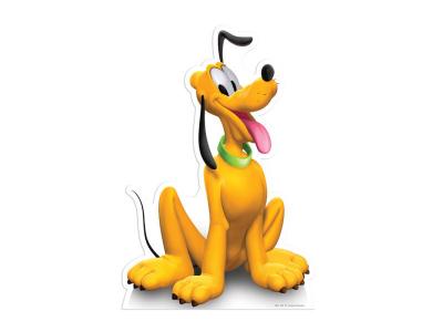 Figurine en carton taille r&eacute;elle Disney Pluto H 95 CM