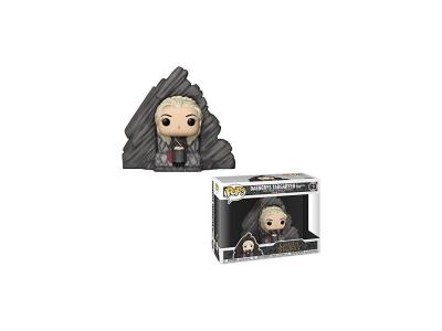 Figurine game of thrones - daenerys on dragonstone throne pop 10cm