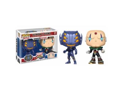 Figurine Funko Pop Games Marvel vs Capcom Infinite Ultron et Sigma 