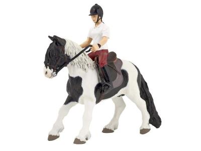Figurine - Animaux - Poney avec Selle
