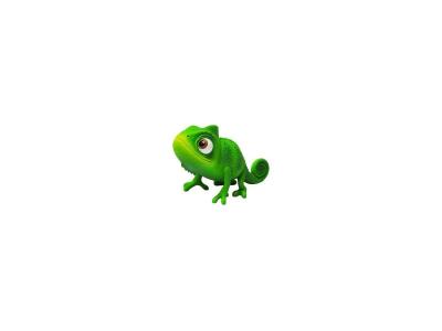 Figurine Raiponce : Cam&eacute;l&eacute;on Pascal