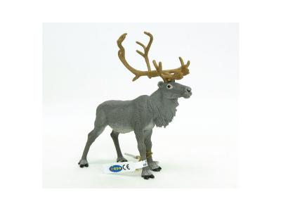 Figurine - PAPO - Renne - Pour Enfant de 3 ans et plus - Gris