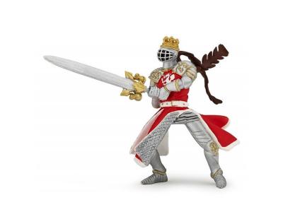 PAPO Figurine Roi au dragon &agrave; l'&eacute;p&eacute;e Pour Enfant