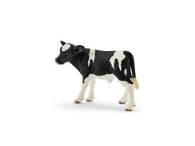 Schleich- Figurine Veau Holstein Farm World, 13798, Multicolore