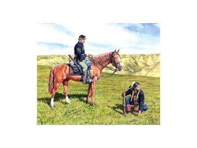 Yankee Scout And Tracker, U.s. Civil War - 1:35e - Master Box Ltd. 