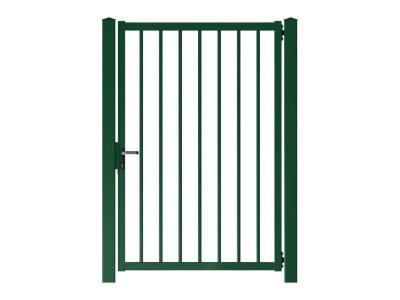 Filiac - Portillon barreaud&eacute; vert - h. 1,00 x l. 1,00 m + serrure