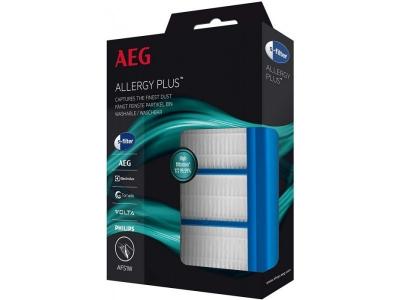 Filtre asf1w allergie plus lavable pour aspirateurs philips - aeg