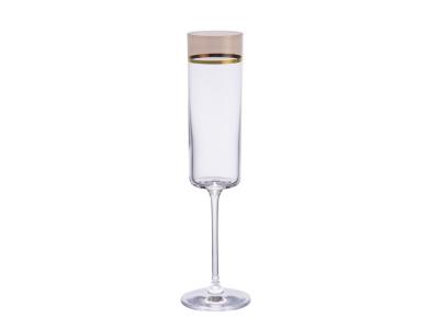 Fl&ucirc;te &agrave; champagne Exter or 17 cl (lot de 6) - - Transparent - Verre