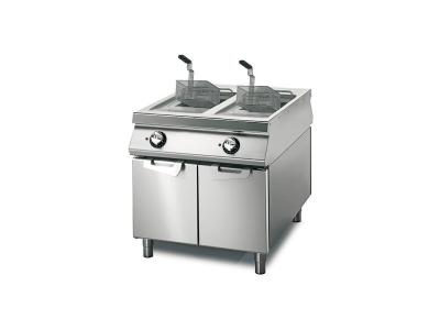 Friteuse Electrique 21+21 Litres sur Coffre avec Portes Virtus 