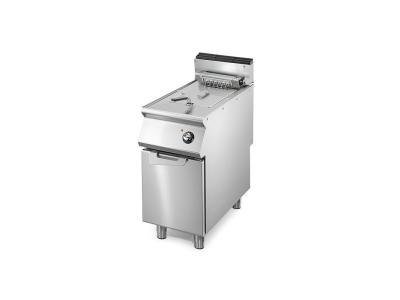 Friteuse &eacute;lectrique, capacit&eacute; 1x 10 litres- virtus - - acier inoxydable110 400x730x870mm