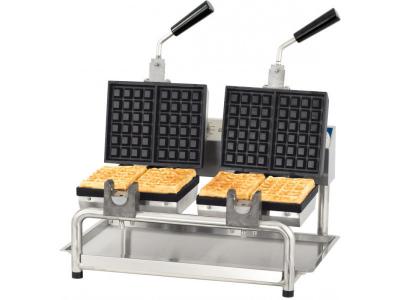 gaufrier double ouverture 180&deg; 3600w - cg180d 