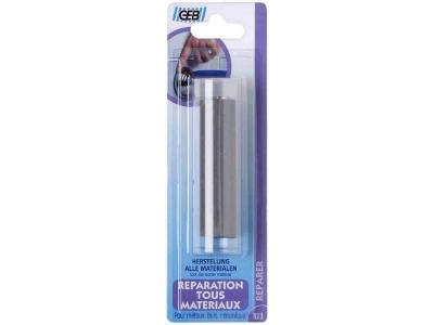 GEB Mastic &eacute;poxy pour r&eacute;paration tous mat&eacute;riaux - Tube 82 mm Blanc
