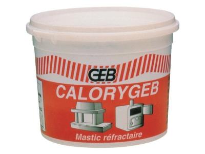 GEB 103512 Calorygeb Mastic r&eacute;fractaire Bo&icirc;te N&deg; 2 600 g - Noir