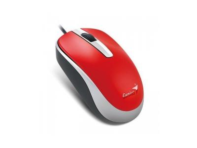 Genius DX-120 - souris - USB - Rouge passion 