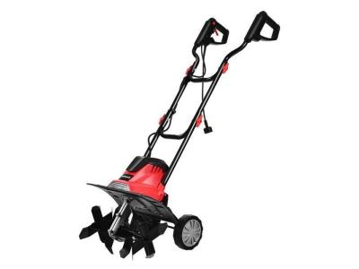 Motobineuse &eacute;lectrique COSTWAY - 1200W - Largeur 35cm - Profondeur 22cm - 4 lames