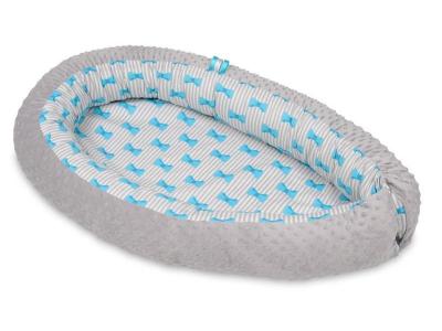 Gigoteuse cocon noeuds papillons  gris