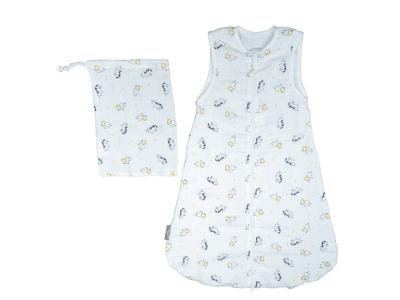 Gigoteuse Coton Bio 0-6 Mois Pluche Et Pompon - Sauthon Baby Deco