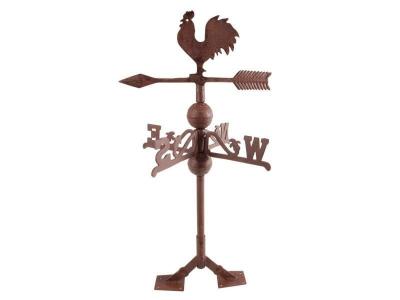 Esschert Design - Girouette de toit Coq en Fonte. Brun. Marque : . R&eacute;f. : WV10 - Brun