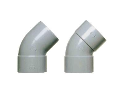 Coude m&acirc;le / femelle 45&deg; pvc Diam.125 mm GIRPI