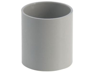 Manchon pvc gris GIRPI, D&eacute;v.25 cm Diam.80 mm