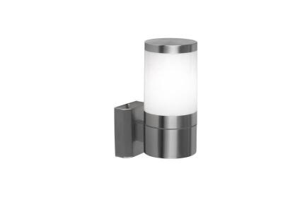 Applique d'ext&eacute;rieur en Inox - H. 15,5 cm - Argent - 24 x 15,5 x 10,2 - Argent