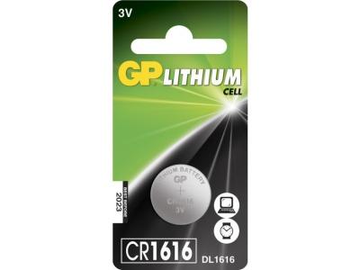 Pile bouton cr 1616 lithium Gp Batteries 3 v 1 pc(s) Y807532