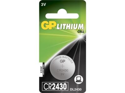 Gp Batteries - Pile bouton cr 2430 lithium 300 mAh 3 v 1 pc(s) S161461