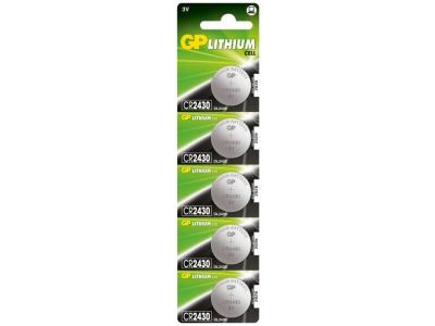 Pile bouton cr 2430 lithium Gp Batteries 3 v 5 pc(s) Y807722