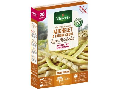 Vilmorin 1161351 Pack de Graines Haricot Michelet &agrave; Longue Cosse