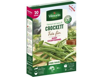 VILMORIN Graines de haricot crockett - 20 M