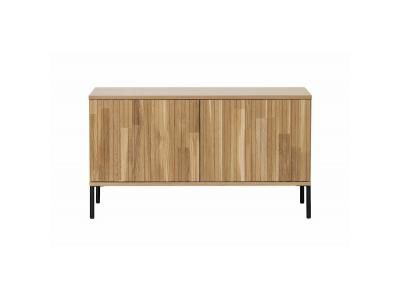 New Gravure - Meuble TV en bois L100cm - Couleur - Bois clair