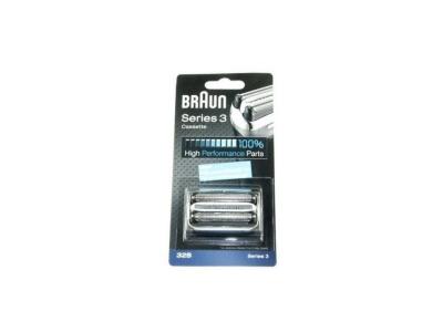 Grille + couteaux series 3/ kp32s couleur argent pour rasoir braun