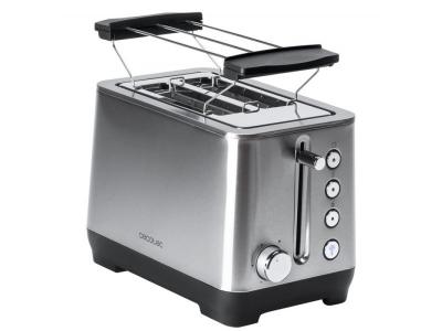 Cecotec Upright Toaster Bigtoast Double Argent&eacute;