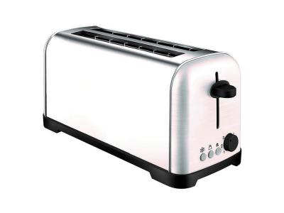 grille-pains 2 fentes 1400w inox - 002226 