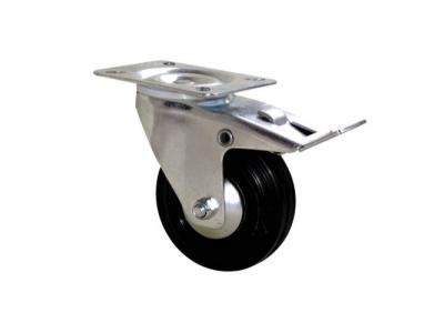 Roulette &Agrave; Roure Pvc Platine Pivotante &Oslash; 50mm - 50 Kg
