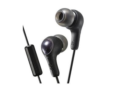 JVC HA-FX7M-BN-U &Eacute;couteurs Intra-Auriculaires Gumy Plus avec t&eacute;l&eacute;commande et Microphone