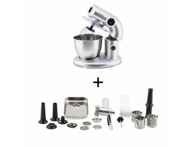 Robot P&eacute;trin Km80 S Silver + Accessoires Koenig 1000w