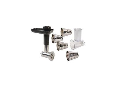 Hachoir &agrave; viande + r&acirc;peur/&eacute;minceur + adaptateur SEB XF 640410