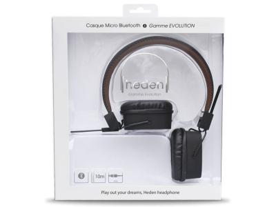 Casque HEDEN Evolution bluetooth / filaire Noir