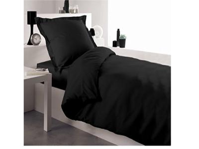 Housse de couette coton INTIMITY 140x200 charbon