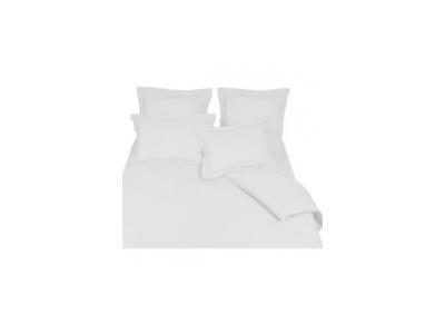 Housse de couette 100% coton blanc 200x200 cm - Tradilinge