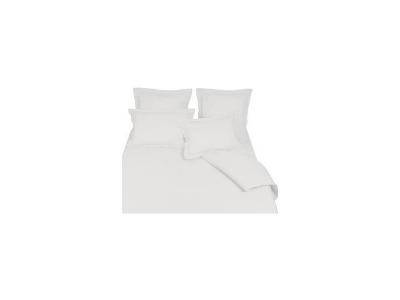 Housse de couette 100% coton blanc 240x220 cm - Tradilinge