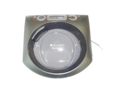 Hublot complet aqdd pra72 eu ha silver pour lave linge ariston - c00290563