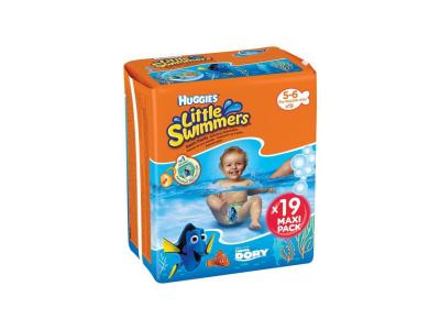 HUGGIES Maxi Pack Little Swimmers - Taille 5/6 - 19 Couches de bain