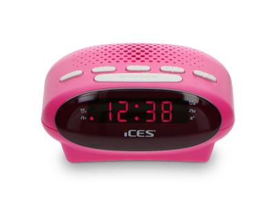 SCD-42 Lenco, radio-r&eacute;veil, ondes ultra courtes (FM), rose