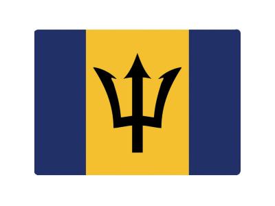Informatique Tapis de souris drapeau Barbade