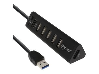 Inline&reg; smart hub 7 ports usb 3.0 et 2.0 avec port de charge rapide